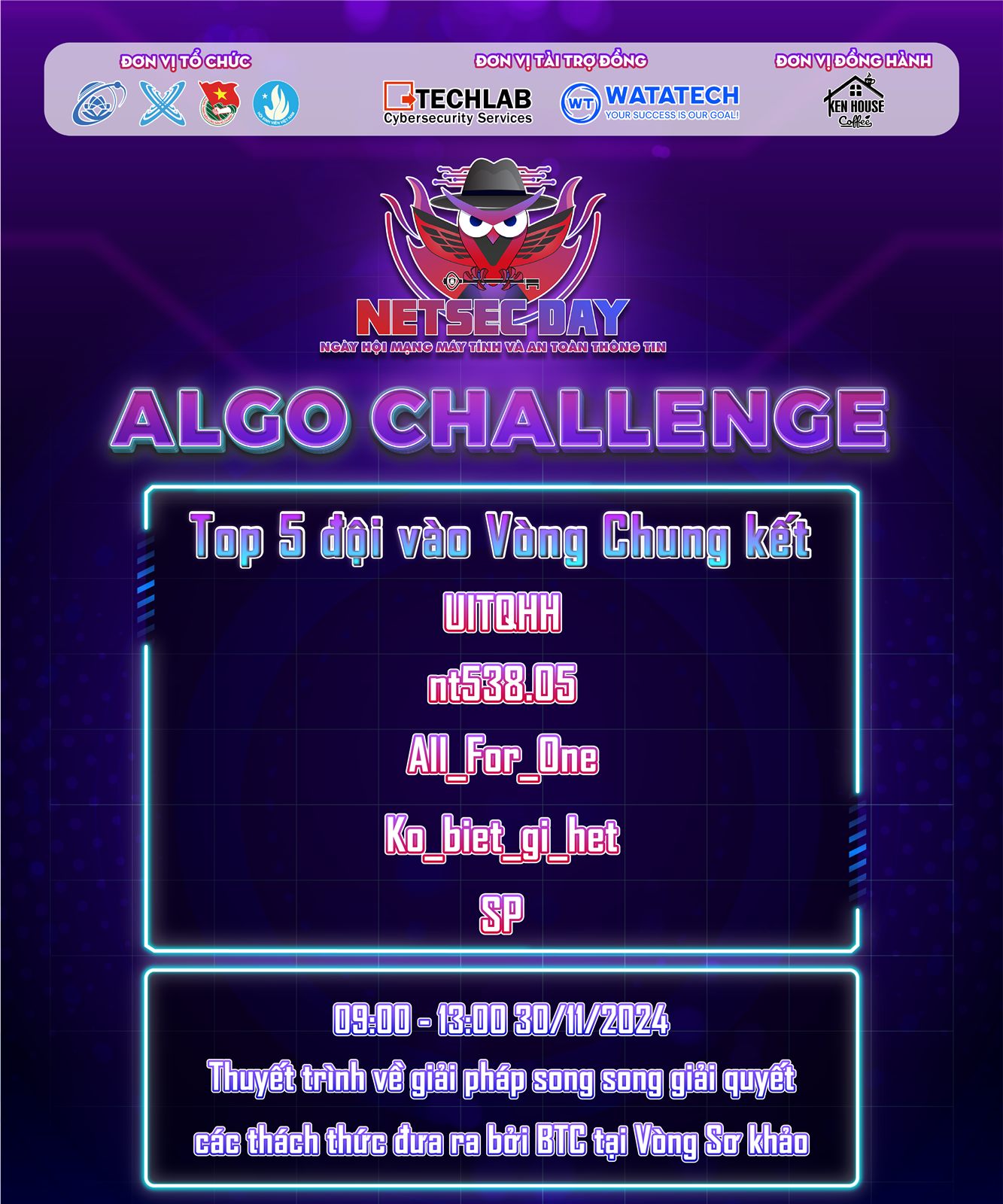 Final Stage Competition Banner