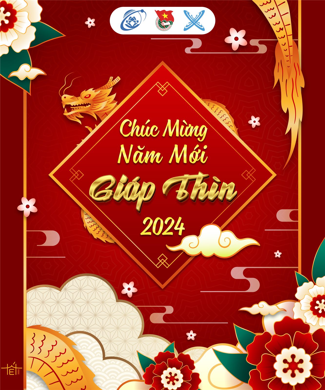 Lunar New Year 2024 Illustration